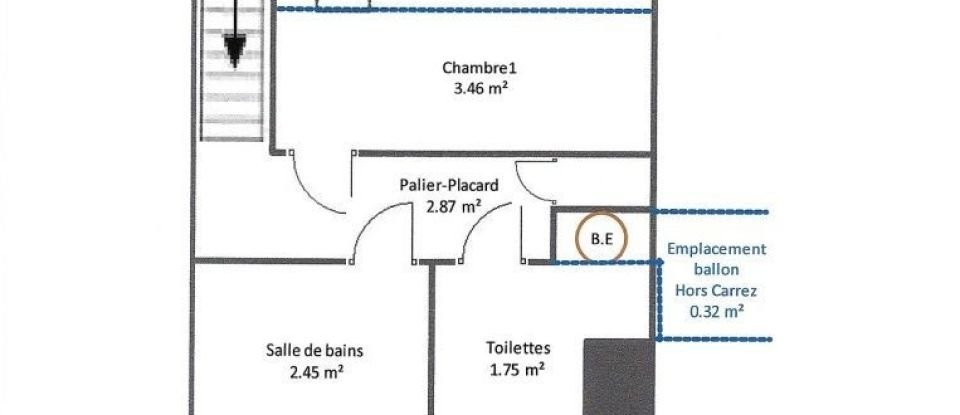 Apartment 2 rooms of 25 m² in Aussois (73500)