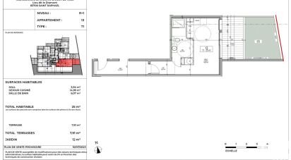 Appartement 1 pièce de 25 m² à Saint-Raphaël (83700)