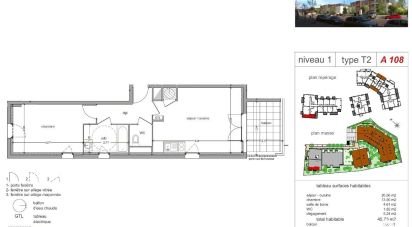 Apartment 2 rooms of 46 m² in Vitrolles (13127)