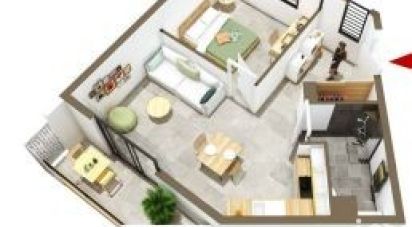 Appartement 2 pièces de 39 m² à Saint-Denis (97400)