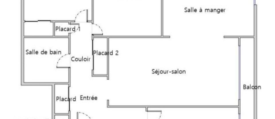 Appartement 4 pièces de 85 m² à Chartres (28000)