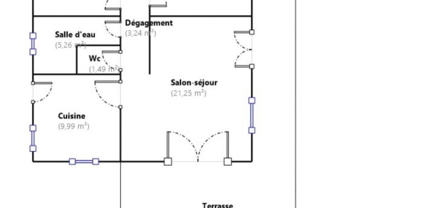 House 3 rooms of 63 m² in Basse-Pointe (97218)