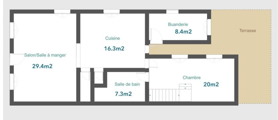 Maison 6 pièces de 100 m² à Courrières (62710)