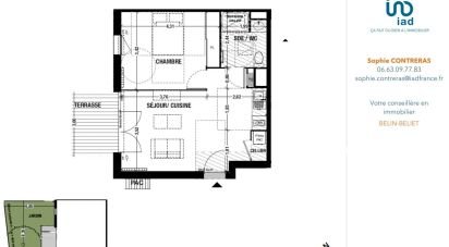House 2 rooms of 43 m² in Belin-Béliet (33830)