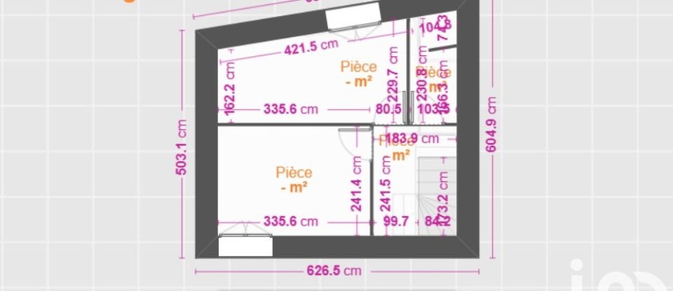 Maison de ville 3 pièces de 45 m² à Saint-Nazaire (44600)