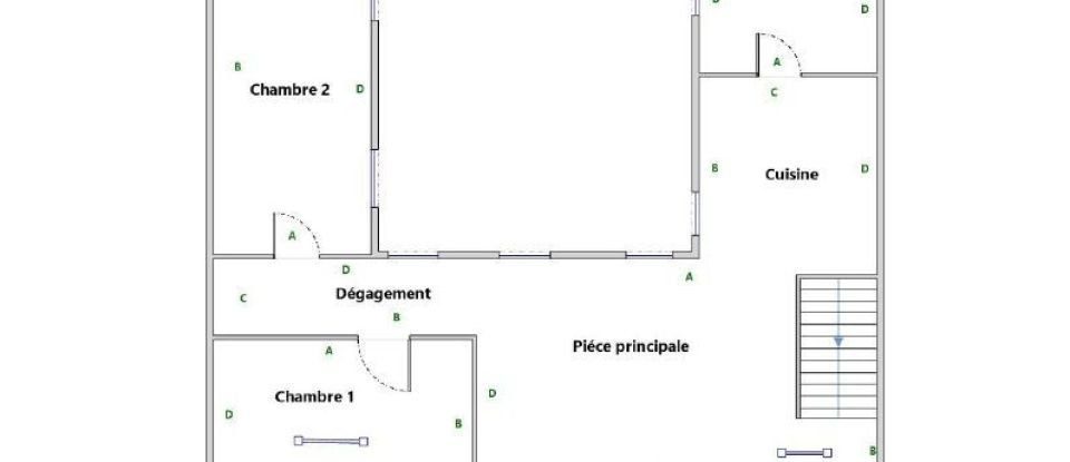 Appartement 3 pièces de 63 m² à Épernay (51200)