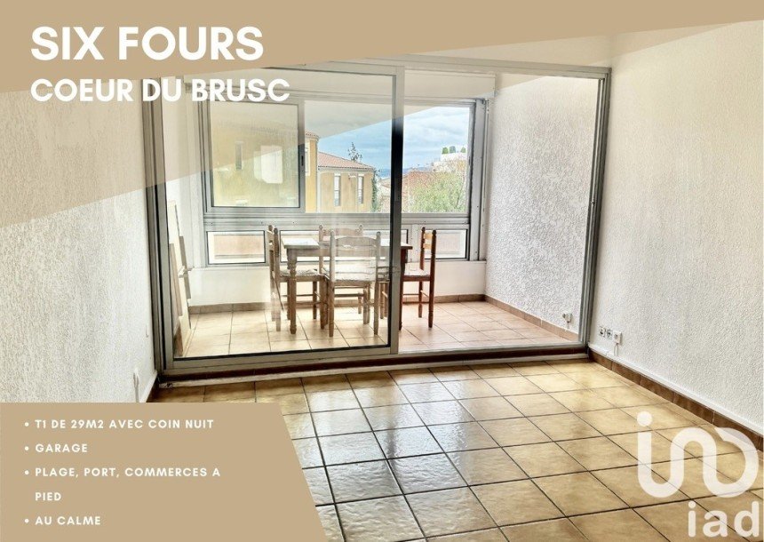Appartement 2 pièces de 29 m² à Six-Fours-les-Plages (83140)