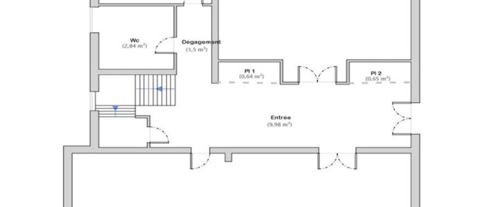 Town house 7 rooms of 170 m² in Bourg-la-Reine (92340)