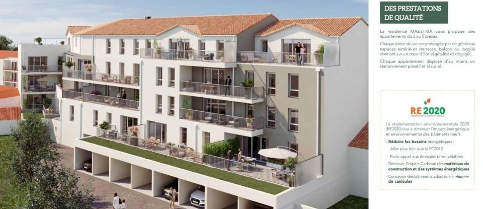Appartement 4 pièces de 98 m² à Challans (85300)
