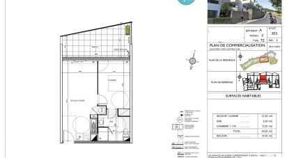 Appartement 2 pièces de 40 m² à Port-Vendres (66660)