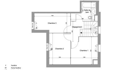 Apartment 4 rooms of 74 m² in Jassans-Riottier (01480)