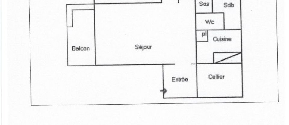 Apartment 3 rooms of 50 m² in Cugnaux (31270)