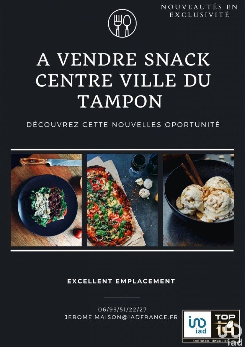 Fast food of 100 m² in Le Tampon (97430)