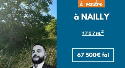 Land of 1,707 m² in Nailly (89100)