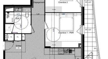 Appartement 4 pièces de 102 m² à Antibes (06600)