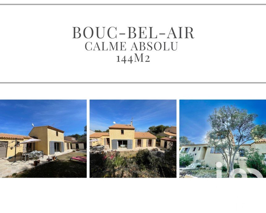 Maison traditionnelle 6 pièces de 144 m² à Bouc-Bel-Air (13320)