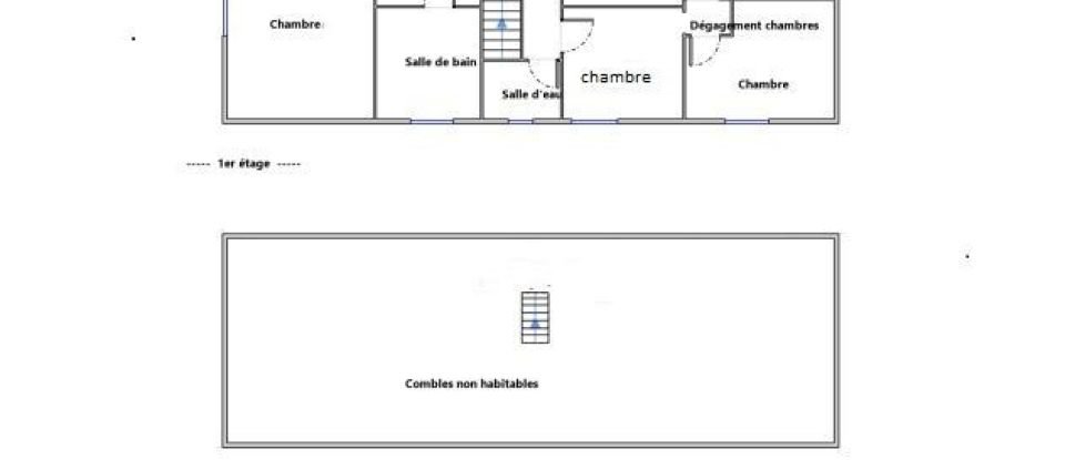 Maison de ville 8 pièces de 142 m² à Saint-Martin-de-Valgalgues (30520)