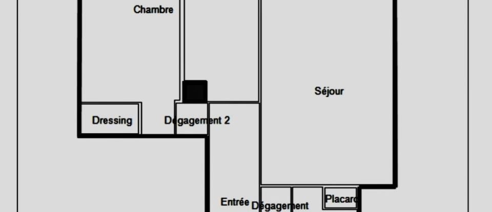 Appartement 2 pièces de 56 m² à Élancourt (78990)