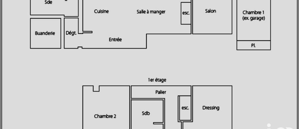 Maison 4 pièces de 60 m² à Trappes (78190)