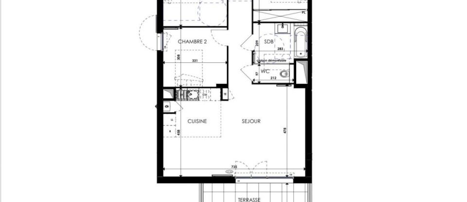 Appartement 4 pièces de 80 m² à Six-Fours-les-Plages (83140)