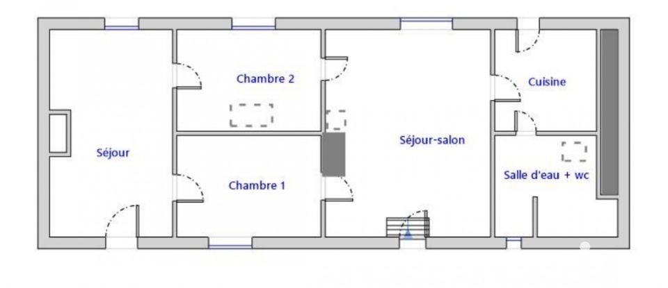 Maison 3 pièces de 66 m² à Vue (44640)
