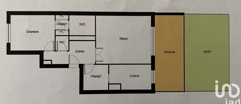 Appartement 2 pièces de 60 m² à Suresnes (92150)
