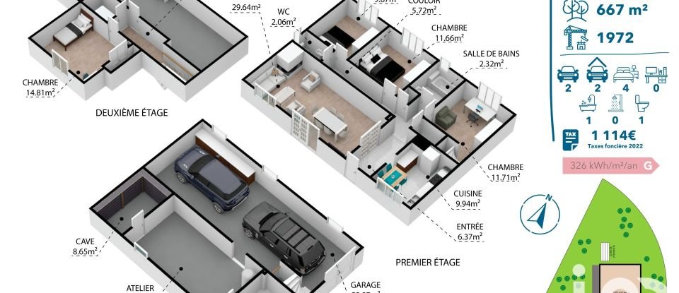 House 5 rooms of 103 m² in Bavans (25550)