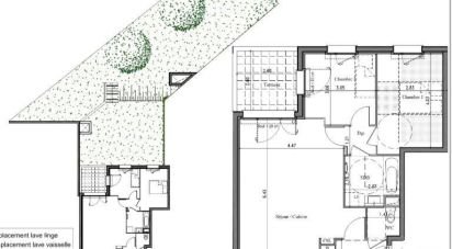 Appartement 3 pièces de 61 m² à Savigny-sur-Orge (91600)