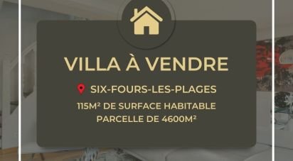 Maison 6 pièces de 115 m² à Six-Fours-les-Plages (83140)