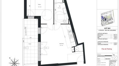 Apartment 2 rooms of 47 m² in Vannes (56000)