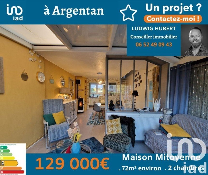 Maison traditionnelle 4 pièces de 72 m² à Argentan (61200)