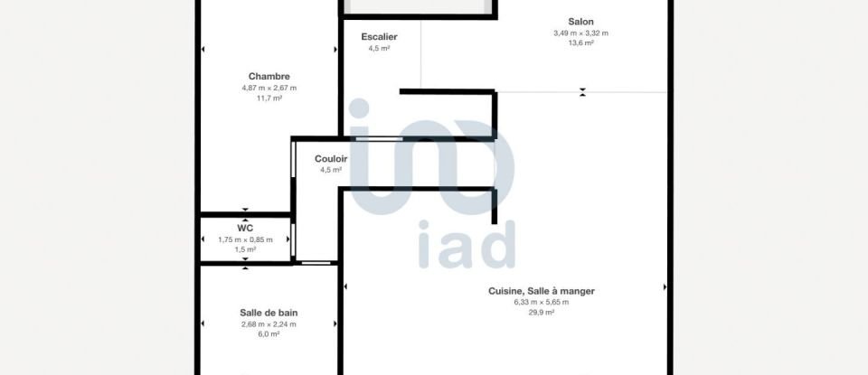 House 8 rooms of 180 m² in Bobigny (93000)