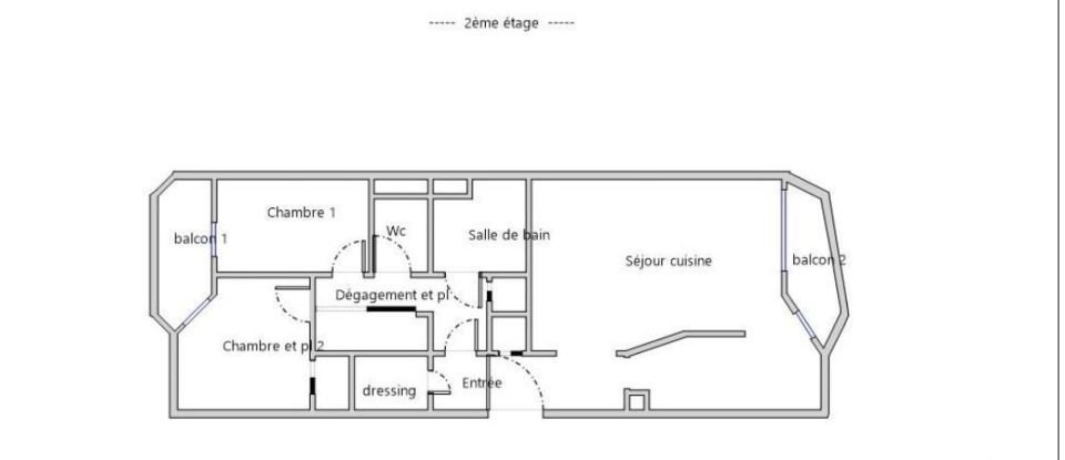 Appartement 3 pièces de 70 m² à Sannois (95110)