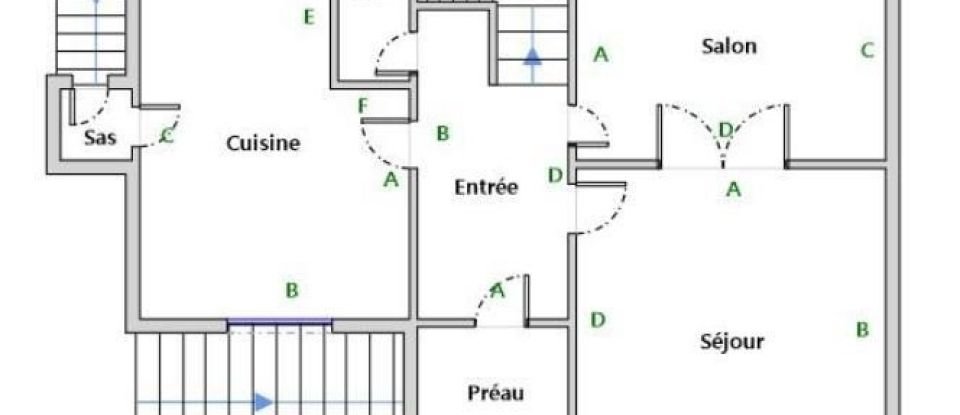 House 5 rooms of 103 m² in Trébeurden (22560)