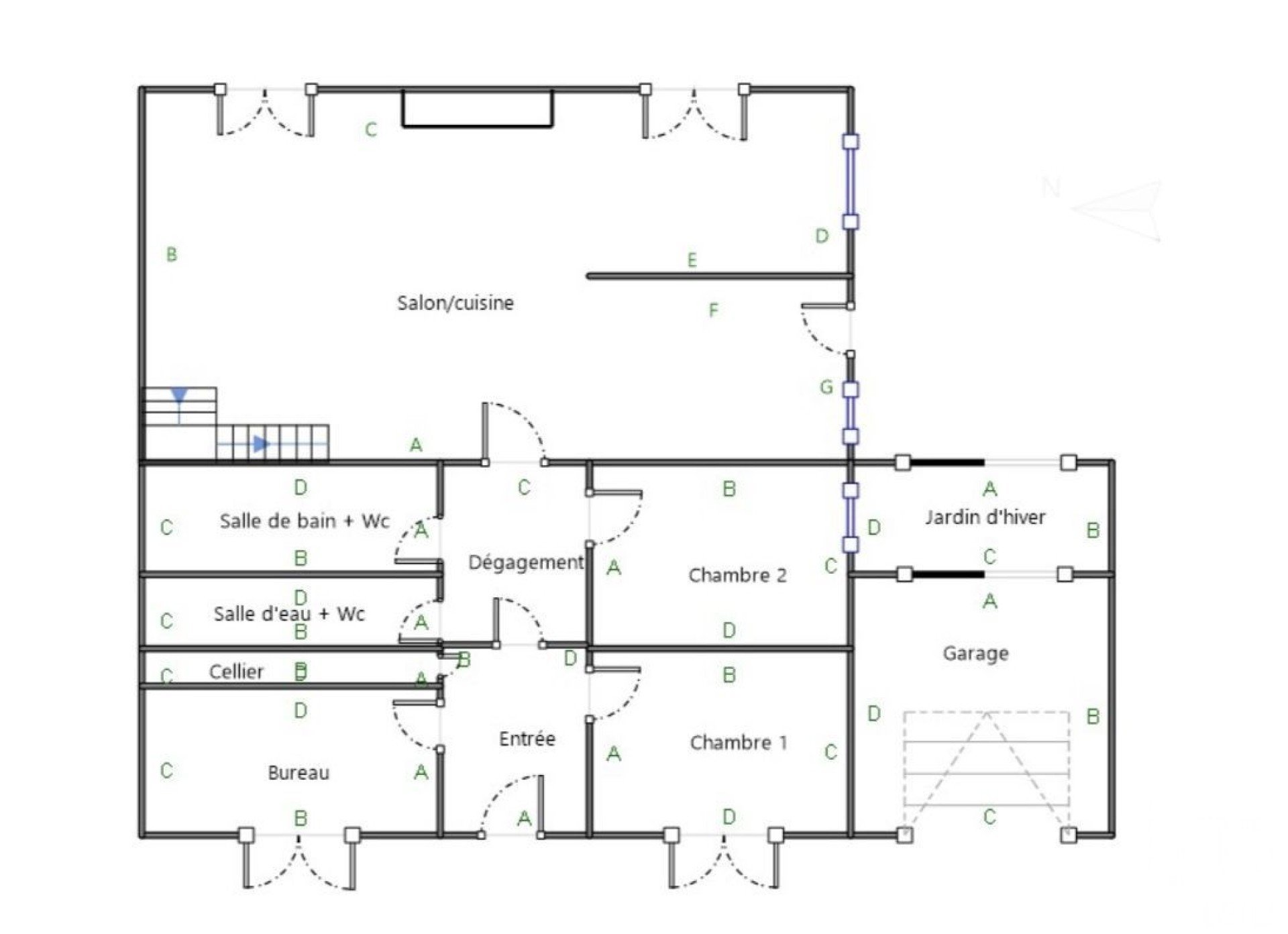 Maison a vendre  - 7 pièce(s) - 179 m2 - Surfyn