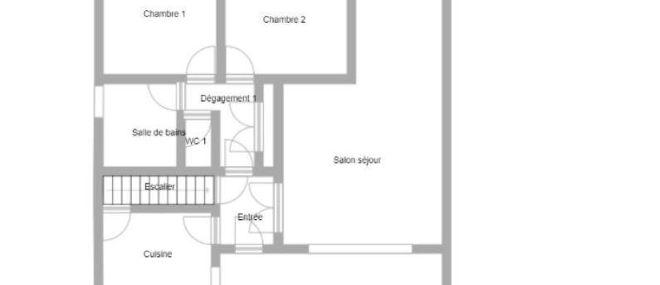 House 6 rooms of 118 m² in Caurel (51110)