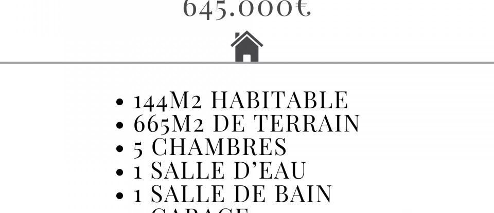 Maison traditionnelle 6 pièces de 144 m² à Bouc-Bel-Air (13320)