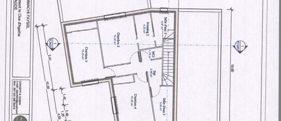 Maison 5 pièces de 145 m² à Agde (34300)