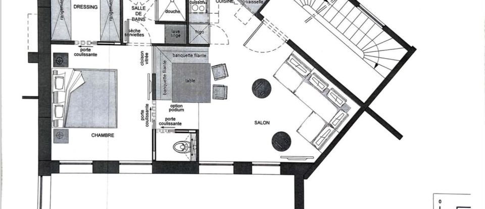 Appartement 2 pièces de 45 m² à Paris (75009)