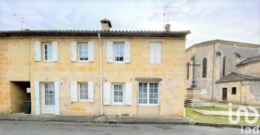 Maison de village 5 pièces de 136 m² à Lamothe-Montravel (24230)