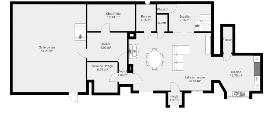 Maison 11 pièces de 247 m² à Lastic (15500)