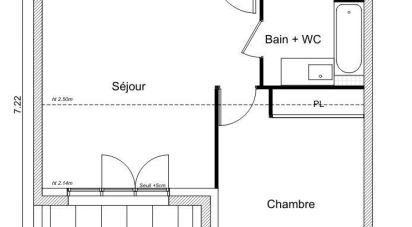 Appartement 2 pièces de 45 m² à Saint-Gilles-Croix-de-Vie (85800)