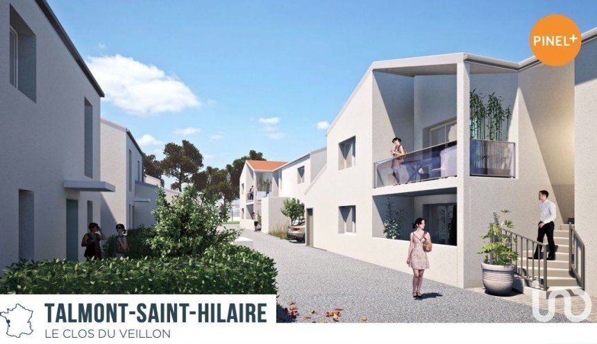 Apartment 4 rooms of 73 m² in Talmont-Saint-Hilaire (85440)