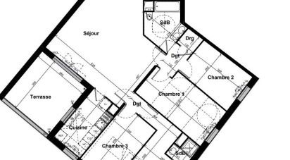 Apartment 5 rooms of 119 m² in Saint-Germain-en-Laye (78100)