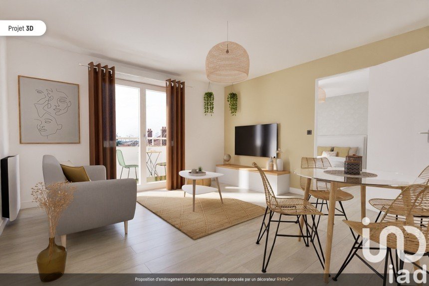 Apartment 2 rooms of 45 m² in Chanteloup-les-Vignes (78570)