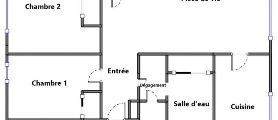 Appartement 3 pièces de 51 m² à L'Haÿ-les-Roses (94240)