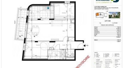 Appartement 3 pièces de 73 m² à Boissy-Saint-Léger (94470)