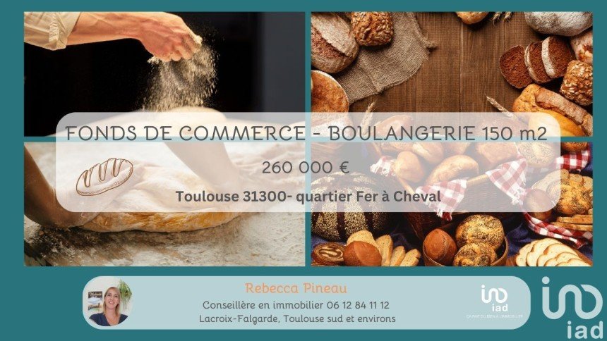 Bakery of 150 m² in Toulouse (31300)