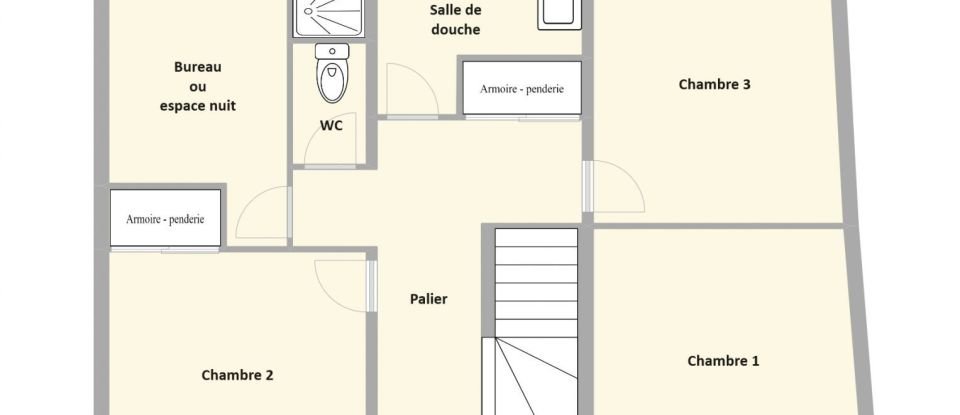 Maison 5 pièces de 109 m² à Sommepy-Tahure (51600)