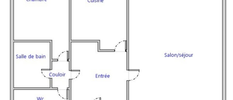 Appartement 2 pièces de 52 m² à Montgeron (91230)